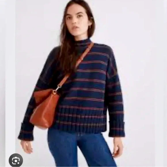 BNWT Madewell The Dylan Foldover Transport Tote - Picture 2 of 15